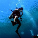 Philippine Fun Divers - Divers Alona Beach Panglao Bohol diver hovering